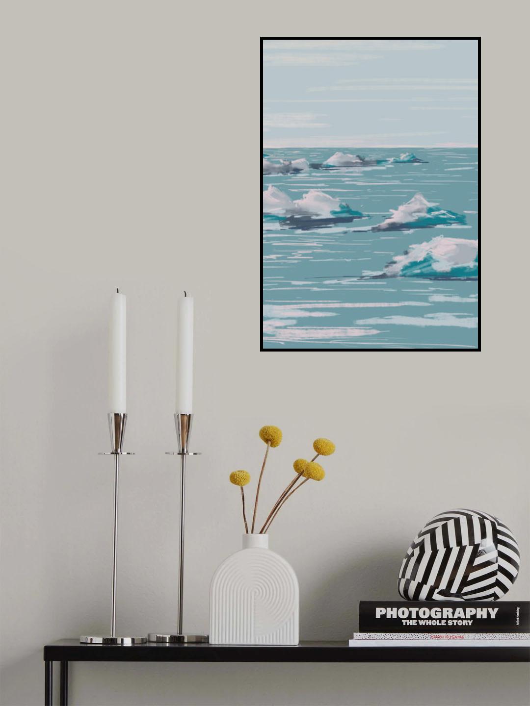 Seascape Poster och Canvastavla