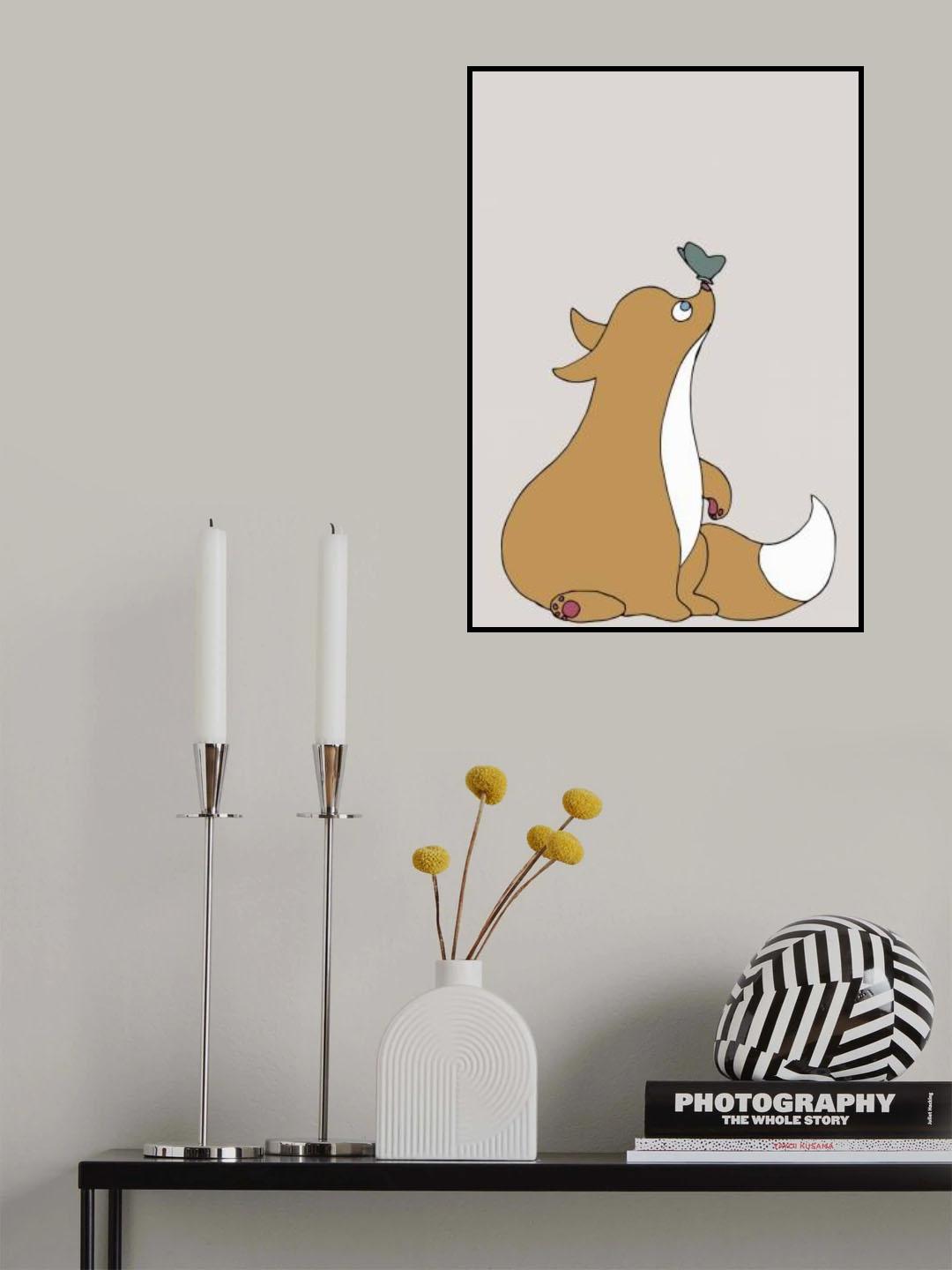 The Fox Poster och Canvastavla