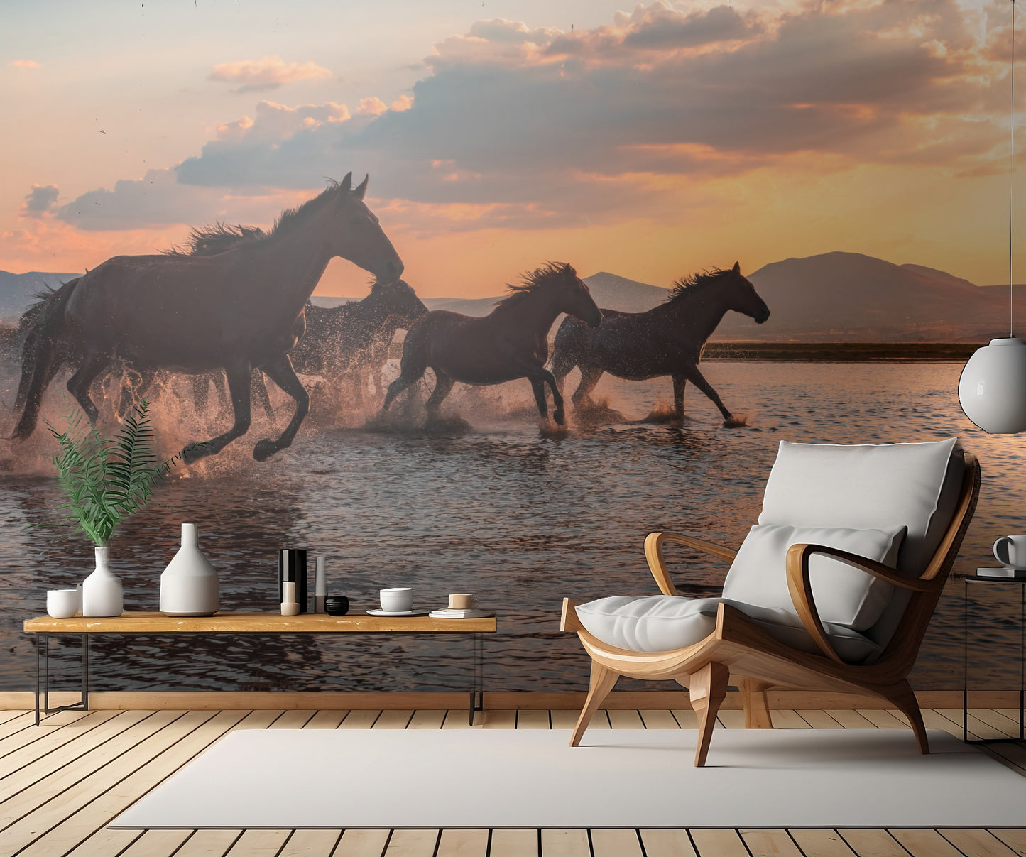 WATER HORSES Poster och Canvastavla