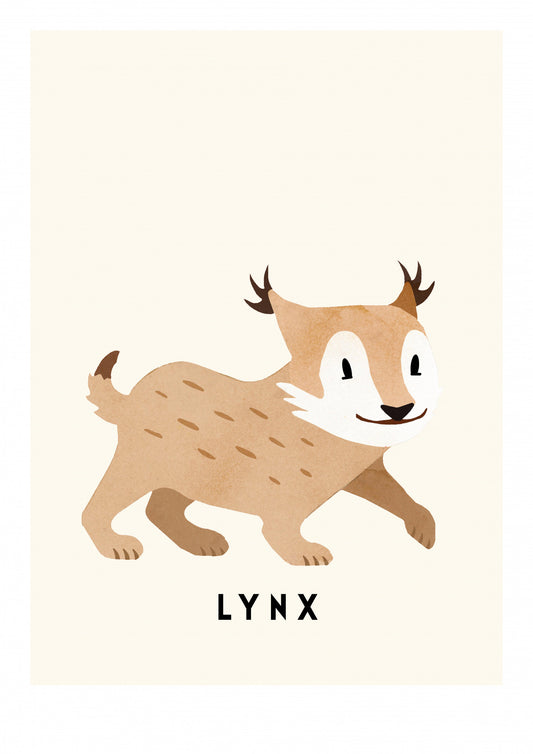 Lynx Poster och Canvastavla