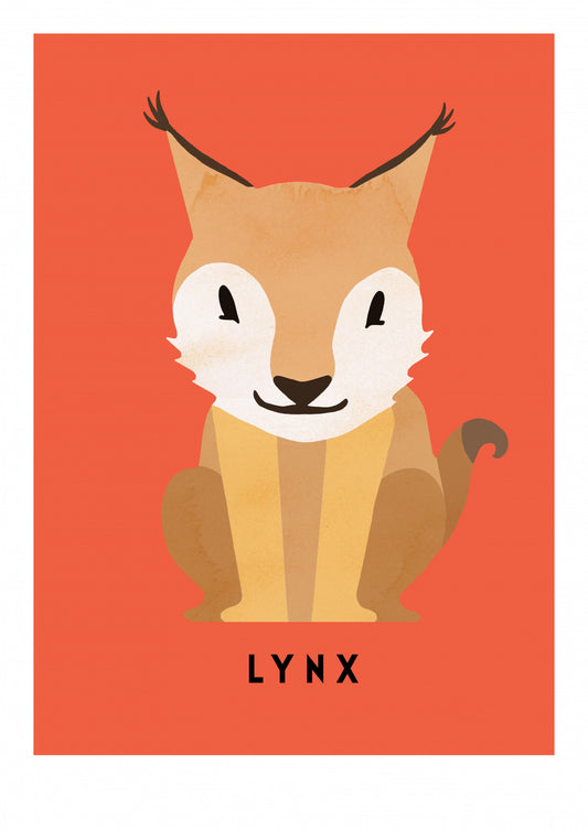 Lynx Poster och Canvastavla