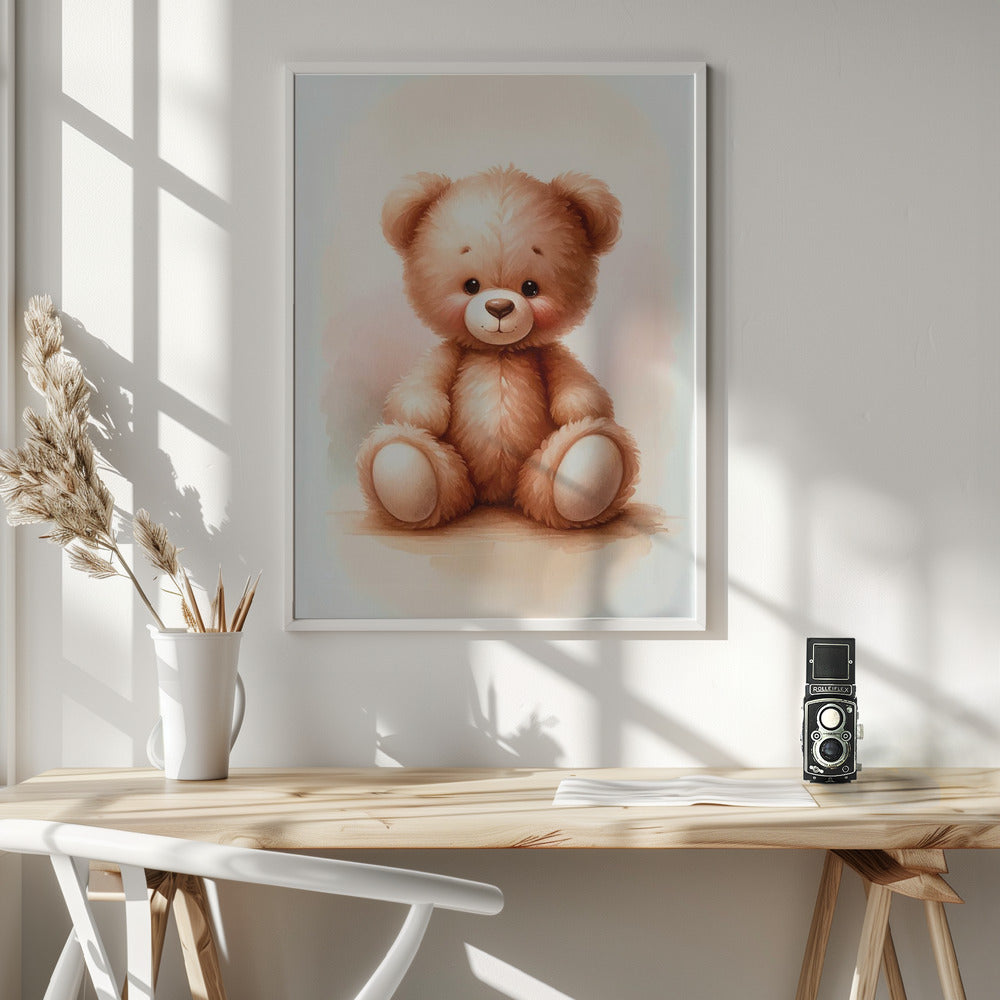 Teddy bear Poster och Canvastavla