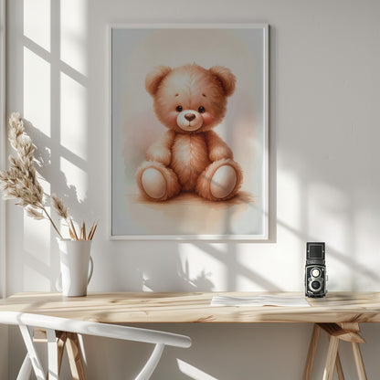 Teddy bear Poster och Canvastavla