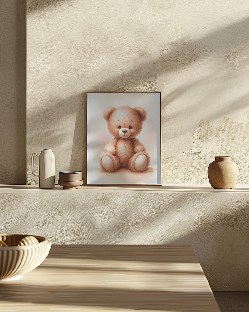 Teddy bear Poster och Canvastavla