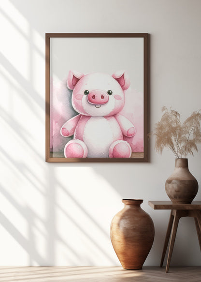 Piglet Poster och Canvastavla