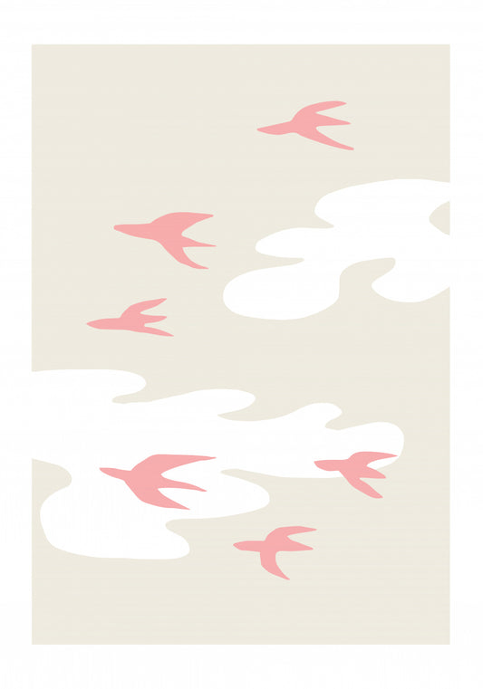 Birds Poster och Canvastavla