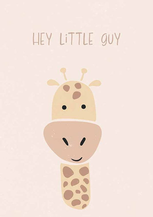 Giraff barnkammare tryck