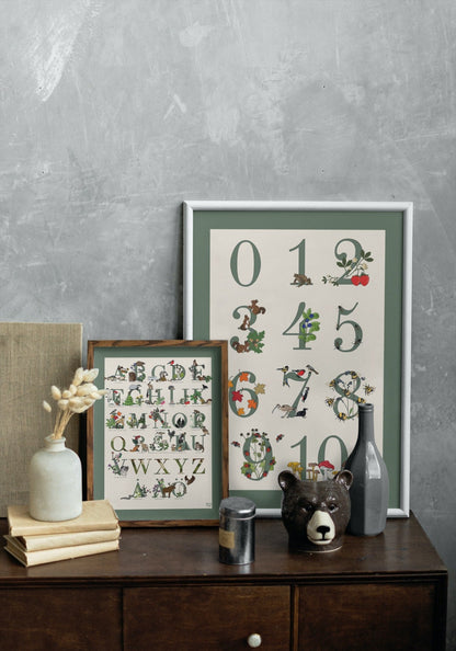 Skogens siffror poster