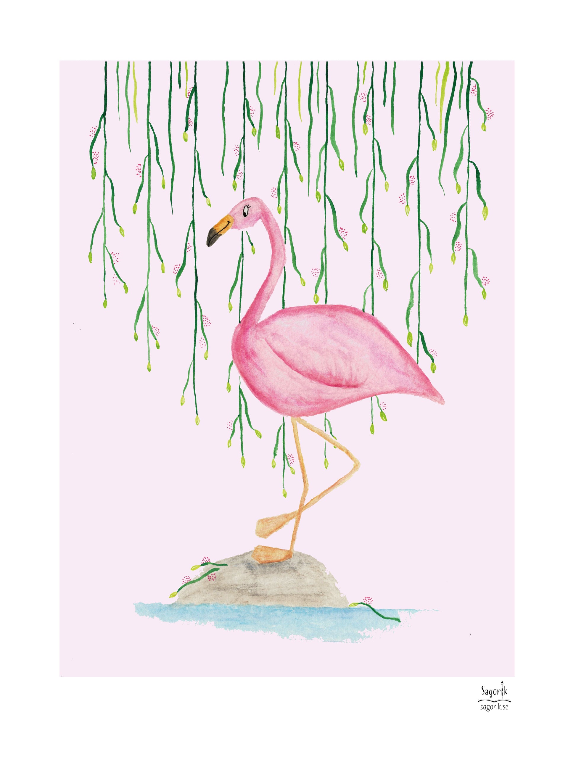 Flamingo poster