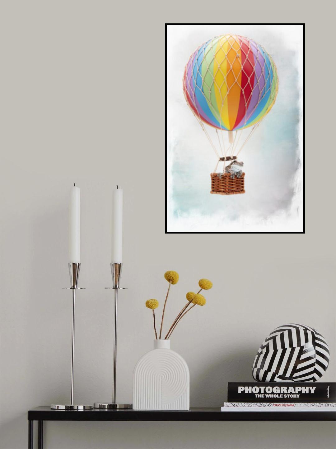 Up Up and Away Poster och Canvastavla